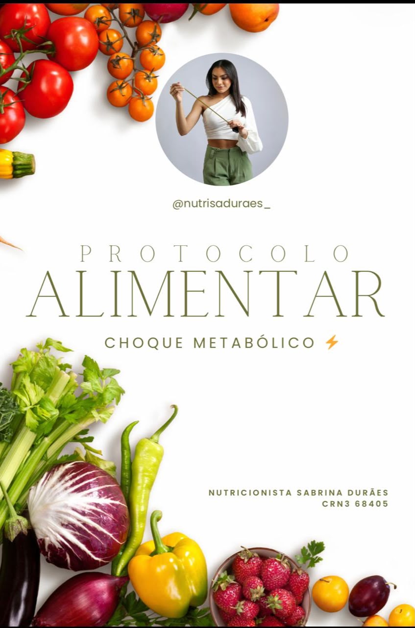 Capa do Protocolo Alimentar Choque Metabólico